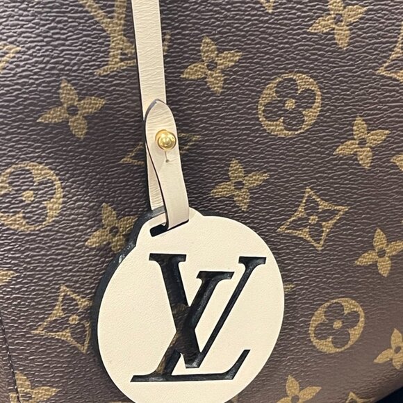 Louis Vuitton Montaigne BB Monogram Hand/Shoulder Bag Braided Handle (JB1212) - Picture 12 of 13